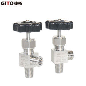 Válvula de Cilindro de Diafragma de Acero Inoxidable 316 QF-21A QF-2A, Tipo Aguja PZ19.2 W21.8 para Laboratorios - Product Image 4