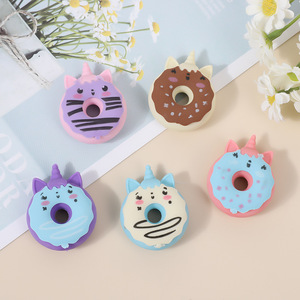 Gomme à effacer en forme de beignet de dessin animé, fournitures scolaires en gros, ensemble de papeterie pour étudiants, gomme promotionnelle DIY, marque Jiayu - Product Image 5
