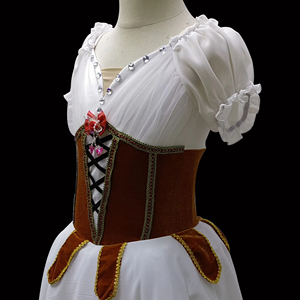 Nuevas llegadas <span class=keywords><strong>naranja</strong></span> niñas Ballet romántico tutú vestido Ballet disfraces mujeres suave tutú rendimiento danza tutú - Product Image 1