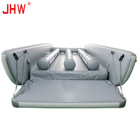 Bateau de transport gonflable pliable 4m 6m 8m, équipement de sauvetage aquatique portable SAR, embarcation de sauvetage à moteur hors-bord