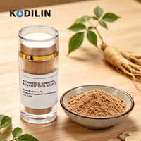 Poudre de Ginseng Panax à Haute Concentration Kodilin – Soulagement du Stress, Soutien Immunitaire, Racines Adventices de Ginseng en Poudre