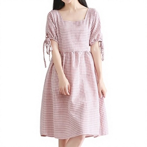 ชุดเดรสยาวแบบญี่ปุ่นสำหรับผู้ใหญ่ แขนยาว ระบายอากาศได้ดี ลายดอกไม้ เรียบหรู คอสูง ผ้าโพลีเอสเตอร์ เหมาะสำหรับวันอีด - Product Image 2