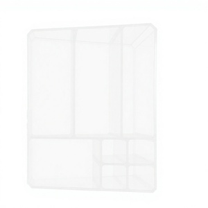 <b>Wall</b> Mounted U Shaped Modern 3mm Thick Polished Acrylic Customized Easy Assembly 1 Shelf Lightweight 1KG <b>Display</b> Stand Opening - Product Image 3