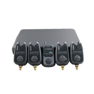 Juego de sirena fuerte de 200m de alcance, resistente al agua, negro, carpa europea, alarma de mordedura de pesca - Product Image 1