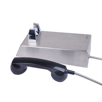 Téléphone filaire IP65 sans clavier pour environnements difficiles, fabrication et fourniture
