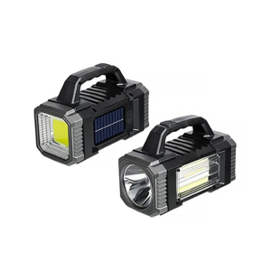 Nouvelle lampe torche solaire haute luminosité pour extérieur, jardin, bureau, route, utilisation en extérieur, étanche IP55, lampe LED portable - Product Image 1
