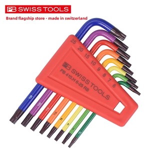 ชุดประแจหกเหลี่ยมรูปดอกพลัม <span class=keywords><strong>PB</strong></span> รุ่น <span class=keywords><strong>PB</strong></span> <span class=keywords><strong>410</strong></span>.<span class=keywords><strong>H</strong></span> <span class=keywords><strong>6</strong></span>-25 RB ประแจรูปดอกไม้นำเข้า ไขควงแบบดาว พร้อมบริการปรับแต่งตามความต้องการ - Product Image 2