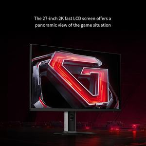Monitor REDMI G27Q Original de 27 Pulgadas, 240Hz, CN 2K, Fast IPS, HDR400, 1ms, con Base Elevadora y Giratoria, Monitor para Juegos P27QDA-RG - Product Image 3