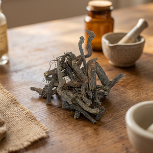 Polvo de Raíz Seca de Danti Mool Baliospermum Montanum de la India, Materia Prima Botánica Herbal, Ingrediente a Base de Plantas - Product Image 3