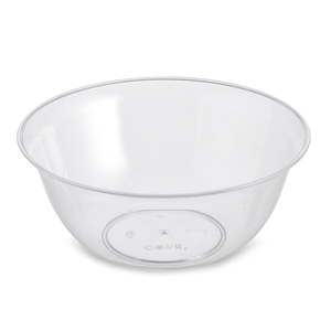 สูงใส300มิลลิลิตร PS พลาสติกทิ้งคริสตัลชามสลัด - Product Image 1
