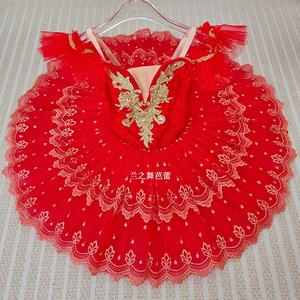 Alta calidad 7 capas niños niñas mujeres adultos Hada muñeca Paquita rendimiento desgaste Rosa rojo champán Ballet tutú disfraces - Product Image 6
