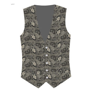 <span class=keywords><strong>Gilet</strong></span> Funzionale da Lavoro OEM alla Moda, Colore <span class=keywords><strong>Beige</strong></span> con Design Elegante, <span class=keywords><strong>Gilet</strong></span> Classico Invernale in Cotone per <span class=keywords><strong>Uomo</strong></span> - Product Image 2