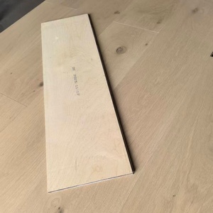 Parquet en bois massif brossé, qualité <span class=keywords><strong>CD</strong></span>, multicouche, chêne blanc, pour intérieur - Product Image 3