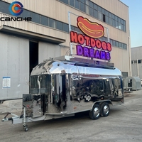 Promo Terbatas untuk Gerobak Makanan Keliling Thailand, Gerobak Makanan Portabel Stainless Steel yang Laris Manis, Trailer Makanan Keliling, Trailer Bir Keliling