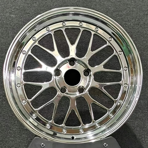 Jantes de voiture de course Triple Chrome 18-24 pouces pour marques de luxe, jantes en alliage forgé 2-3 pièces compatibles avec les jantes LM LeMans Audi BMW - Product Image 2