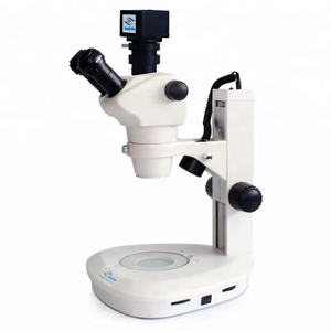 Boshida สเตอริโอแบบสามตา8X-50X BD-60T พร้อมกล้องและไฟส่องสว่างด้านล่างสำหรับการตรวจสอบและซ่อมแซม - Product Image 1