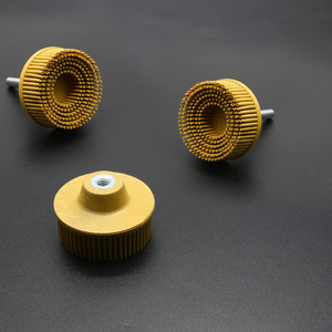 <span class=keywords><strong>Disco</strong></span> de Cepillo Abrasivo <span class=keywords><strong>Radial</strong></span> de 2 Pulgadas - Cepillo de Goma Abrasiva para Taladro Eléctrico, Eliminación de Óxido en Aluminio, <span class=keywords><strong>Hierro</strong></span> y Acero - Product Image 5