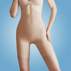 Taille haute léger bout à bout corps Shaper Shorts confortable portant Shapewear pour les femmes ventre contrôle cuisse minceur - Product Image 2