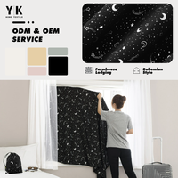 Rideaux ajustables pour fenêtre de voyage pour bébé Rideau occultant portable étanche