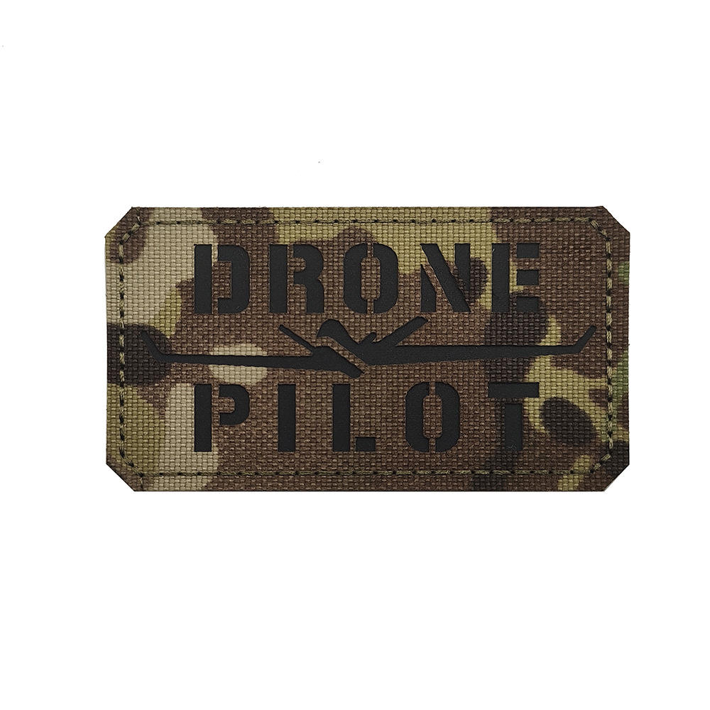 M00392-1 réfléchissant DRONE PILOT (Long-Wing CP Black)