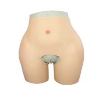 Pantalon Fessier Artificiel en Silicone Sexy, Culotte en Silicone Doux pour Femme avec Rembourrage Fessier et Hanches Relevées