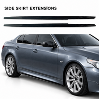 Side Skirt M Sport Pengganti untuk BMW Seri 5 E60 E61 Aksesoris Styling Bodi Eksterior