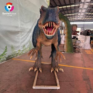 Escultura de <span class=keywords><strong>Dinosaurio</strong></span> Allosaurus de Tamaño Real Personalizada de 5 Metros, <span class=keywords><strong>Dinosaurio</strong></span> Animatrónico de Silicona Altamente Realista para Decoración de Museos - Product Image 3
