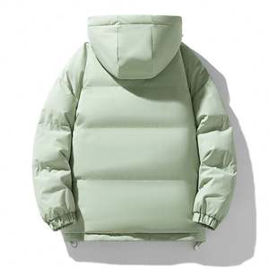 Veste d'hiver pour homme, vente chaude, imperméable, en laine épaisse, chaude, respirante, à fermeture éclair, ample, pour l'extérieur - Product Image 3