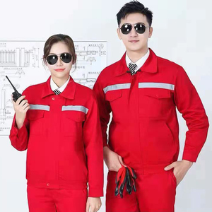 Uniforme di <span class=keywords><strong>lavoro</strong></span> di vendita della fabbrica del vestito dell'uniforme di sicurezza di usura della costruzione della tuta dell'<span class=keywords><strong>abbigliamento</strong></span> <span class=keywords><strong>da</strong></span> <span class=keywords><strong>lavoro</strong></span> del <span class=keywords><strong>cotone</strong></span> del poliestere - Product Image 4