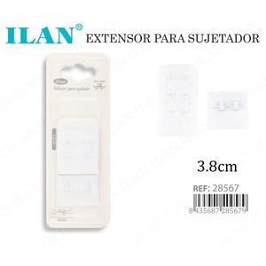 Estensore per reggiseno Ilan 3,8 cm per spalline bianche - Product Image 3