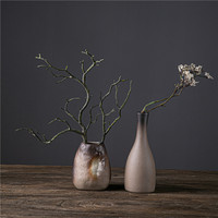 Poterie Mini Petits Vases À Fleurs Style Rétro Chinois Vase En Céramique Poterie Brute Vases En Céramique À La Main