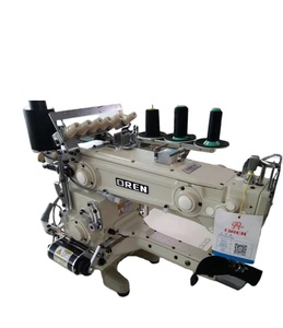 Machine à coudre industrielle à entraînement direct, point plat, point interlock, prix abordable, machine à point de recouvrement RN-1507D - Product Image 1