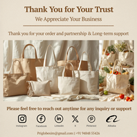 Most Selling Eco-Friendly Cotton Beading Zipper Office Bag for Men Women Large Capacity Business Laptop Backpack for Travel