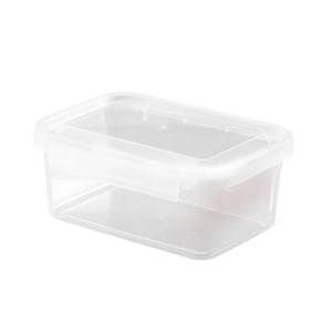 Storage Box With Lid Rectangle Airtight Food Container Microwave Freezer Safe For Meat Fruit Refrigerator Use - Product Image 1