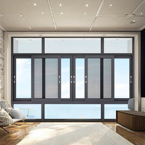 Ventanas Corredizas de Doble Vidrio con Aislamiento Térmico, Ventana Corrediza de Aluminio con Vidrio Bajo Emisivo y Mosquitera, Gran Oferta <span class=keywords><strong>2026</strong></span> - Product Image 2