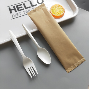 Nhựa muỗng nhựa ngã ba nhựa dùng một lần thiết lập dao kéo bao gồm dĩa thìa & dao cho nhà hàng takeout - Product Image 6