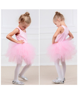 Vestido de Tul de Ballet para Niña, Color Rosa, con Encaje, para Ocasiones Especiales, Superventas de Verano - Product Image 2