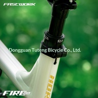 Vélo de montagne à suspension souple FASTWORK-FIRE, 11 vitesses, 12 vitesses, freins à disque hydrauliques à quatre pistons en alliage d'aluminium