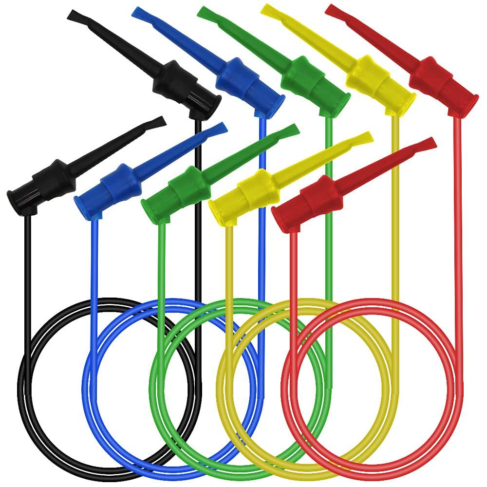 10PCS PA SMD Grabbed Test Clip IC Hook Multimeter Probe - Foto 8