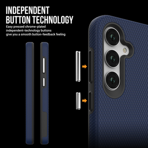 Funda Protectora de Doble Capa para Teléfono Celular <span class=keywords><strong>Samsung</strong></span> <span class=keywords><strong>Galaxy</strong></span> A55 5G A13 A04S A17 A07 A37 A57 A06 A26 A36, Protección Antigolpes - Product Image 5