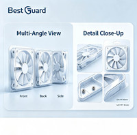 Emballage sous blister personnalisé pour ventilateur de refroidissement de processeur, emballage sous blister transparent en PET pour pièces de dispositifs de dissipation thermique de PC