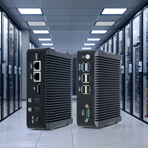 Yanling N5 <span class=keywords><strong>Mini</strong></span> <span class=keywords><strong>PC</strong></span> Dual Card mạng nhúng điều khiển công nghiệp hỗ trợ <span class=keywords><strong>4</strong></span> gam tiêu thụ điện năng thấp hệ thống Trần Ba hiển thị cho - Product Image 3