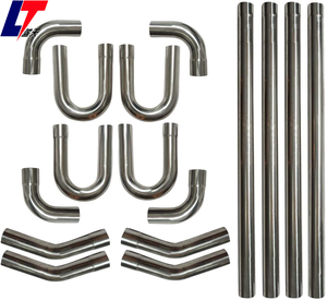 Tubo de Escape Curvo de Acero Inoxidable Cromado de 5"*36" - Product Image 5