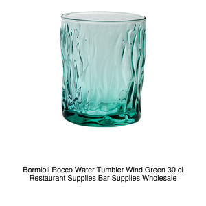 แก้วน้ำ Bormioli Rocco Wind Green ขนาด 30 ซล. สูง 9.6 ซม. เส้นผ่านศูนย์กลาง 7.5 ซม. - Product Image 2