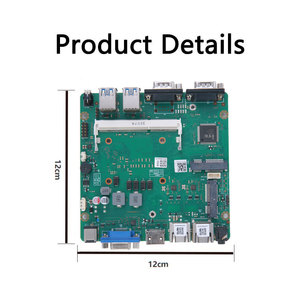 Placa Base Nano ITX OEM ODM Nueva con Doble Pantalla y Tarjeta Gráfica Integrada Core I3/i5 de 4ª/5ª Generación DDR3 12x12cm Core I5-42 - Product Image 5
