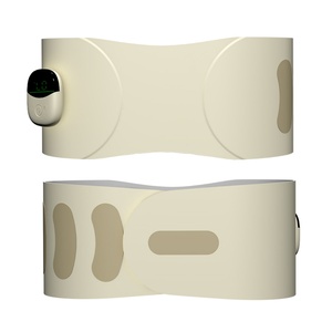 Cinturón de Masaje Abdominal Recargable para Fitness y Adelgazamiento, Productos de Masaje Corporal, Compresa Caliente, Alivio del Dolor Menstrual - Product Image 5