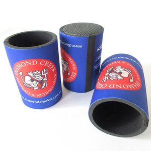 Promotional 5mm Neoprene Can <b>Cooler</b> Universal 12oz Stubby Holder Printed Wedding Neoprene Sublimation Coozies for Wine Beer - Product Image 3