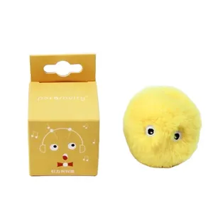 Personalizzato Auto Squeaky peluche Cat Ball Toy Gravity Smart Touch Sound Ball per gatti