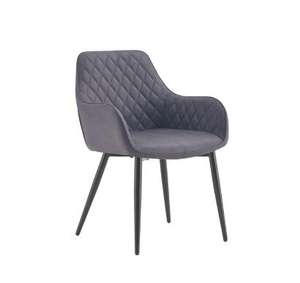 Chaise de salle à manger moderne de luxe pour hôtel restaurant chaise de salle à manger en velours tufté de velours en tissu <span class=keywords><strong>scandinave</strong></span> marron gris avec pied en métal - Product Image 6