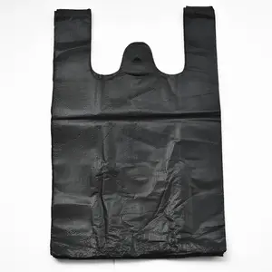 Factory supply 100%recycled compostable heavy duty biodegradable trash bag plastic pe construction contractor garbage trash bags